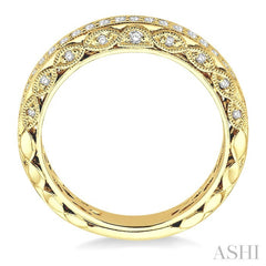 3/8 Ctw Diamond Matching Wedding Band in 14K Yellow Gold