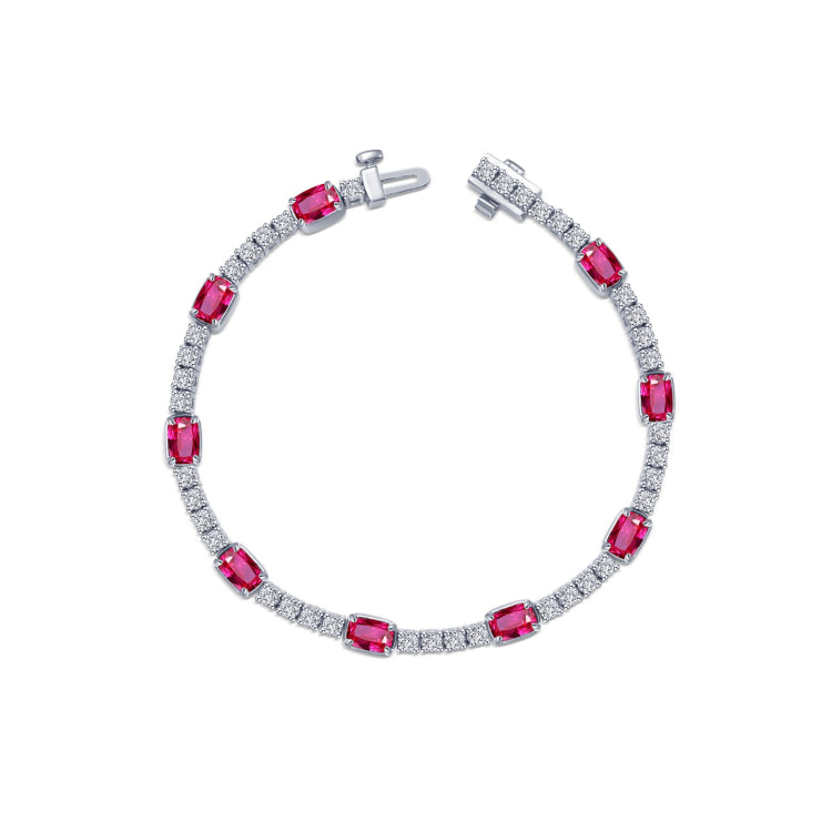 Regal Cushion-Cut Bracelet