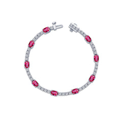 Regal Cushion-Cut Bracelet