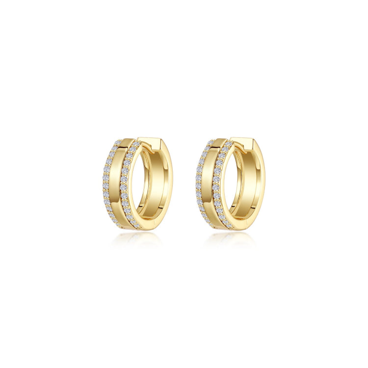 High-Polished Circle Hoops
