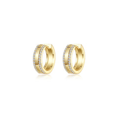 High-Polished Circle Hoops