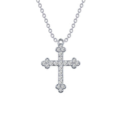0.35 CTW Cross Necklace