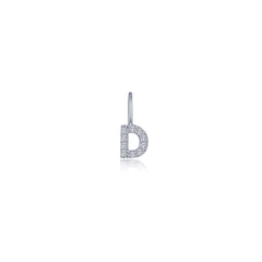 Letter D Charm Pendant