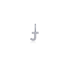 Letter J Charm Pendant