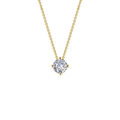 1.0 CTW Solitaire Necklace