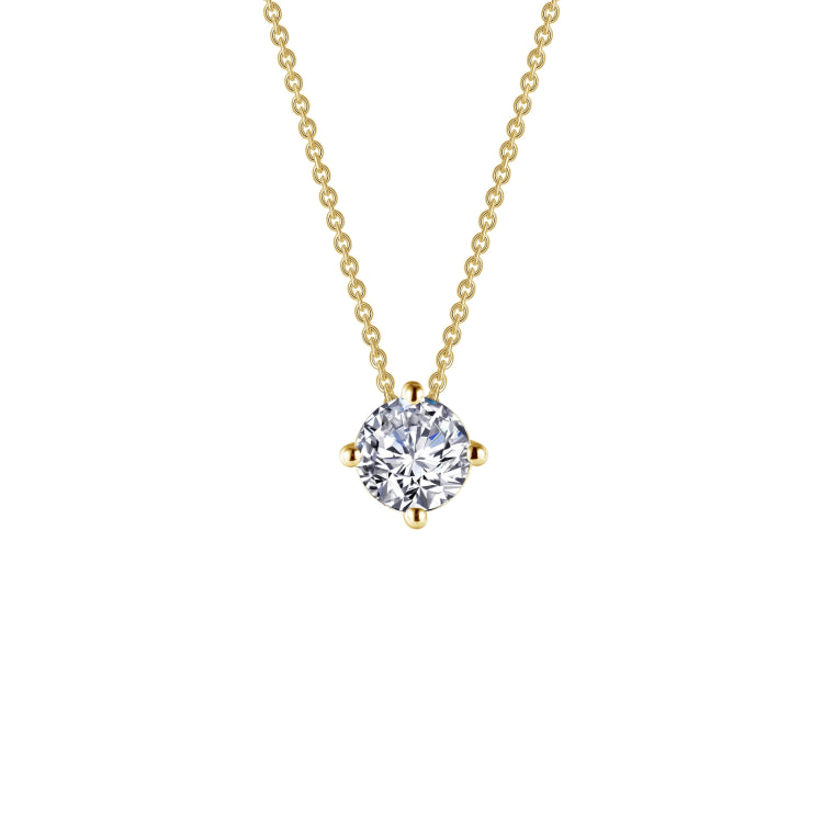 1.5 CTW Solitaire Necklace