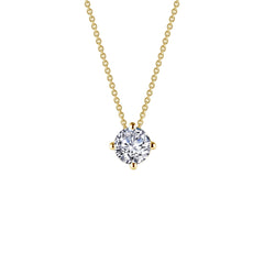 1.5 CTW Solitaire Necklace