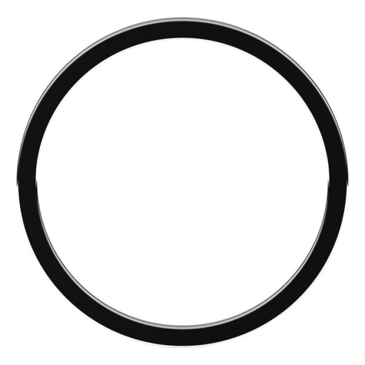 14K White Gold 1 mm Flat Band Size 10
