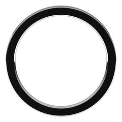 Platinum 2 mm Comfort-Fit Flat Band Size 4