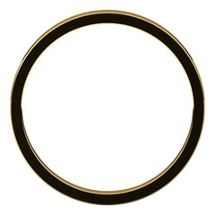 18K Yellow Gold 2 mm Flat Band Size 5.5