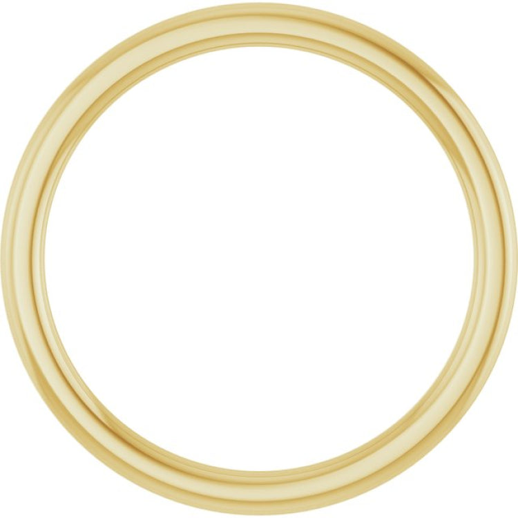 10K Yellow Gold 1.5 mm Comfort-Fit European-Style Band Size 7