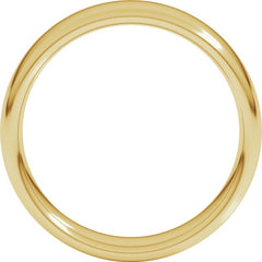 14K Yellow Gold 5.5 mm Comfort-Fit European-Style Band Size 9.5
