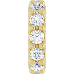 14K Yellow Gold 1/3 CTW Lab-Grown Diamond Spacer Charm/Pendant