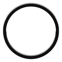 14K White Gold 1.5 mm Flat Band Size 4.5