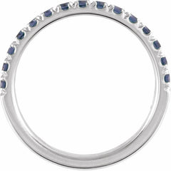 Sterling Silver Lab-Grown Alexandrite Stackable Ring