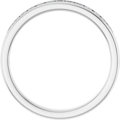 Platinum 1 CTW Lab-Grown Diamond Band